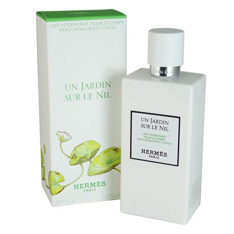 hermes un jardin sur le nil lotion|Hermes nil de jardin.